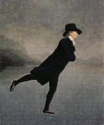 Sir Henry Raeburn the rev.robert walker skating on duddingston loch Sweden oil painting artist